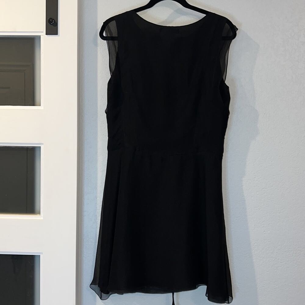 Chloe Black Silk Dress - Size 38 - Picture 4 of 16